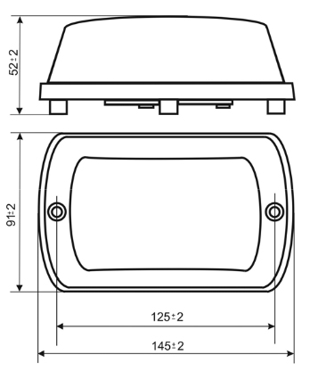 Размеры указателя ПЛАЙ-1.2